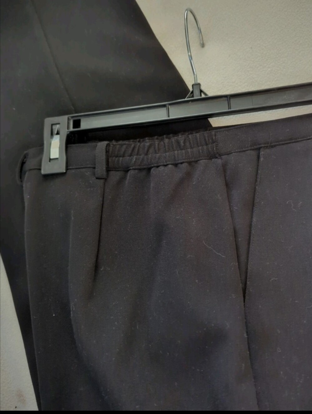 Sag Harbor Bi-Stretch Black High Rise Dress Slacks Pants NEW W/Tag Sz 6P Pockets - Picture 15 of 16